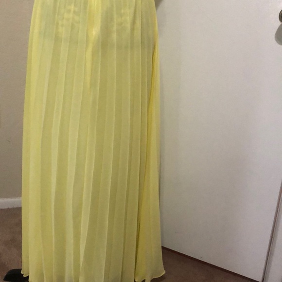 Zara pleated long maxi dress - Picture 4 of 7